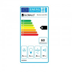 Okap wyspowy Globalo Nomina Isola 90.4 Sensor Inox