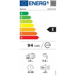 Zmywarka Siemens do zabudowy  60 cm SN63HX46VE dostępna od ręki!