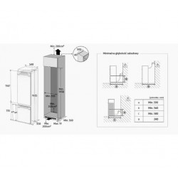 Chłodziarko-zamrażarka do zabudowy Samsung BRB30705DWW dostępna od ręki, wysyłka w 24h!