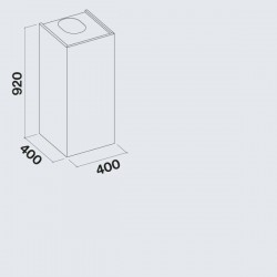 Falmec Mira Top Design 40 inox przyścienny gwarancja 5 lat!