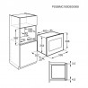 Zestaw: Piekarnik Electrolux EOD6C77WZ  + Mikrofala LMS4253TMK + Płyta indukcyjna KIV634I + Okap Amica OMP 6253BG