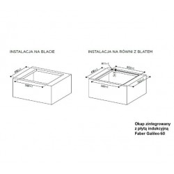 Faber Galileo  Smart Glass 60 cm czarny zintegrowany system kod rabatowy - 15%