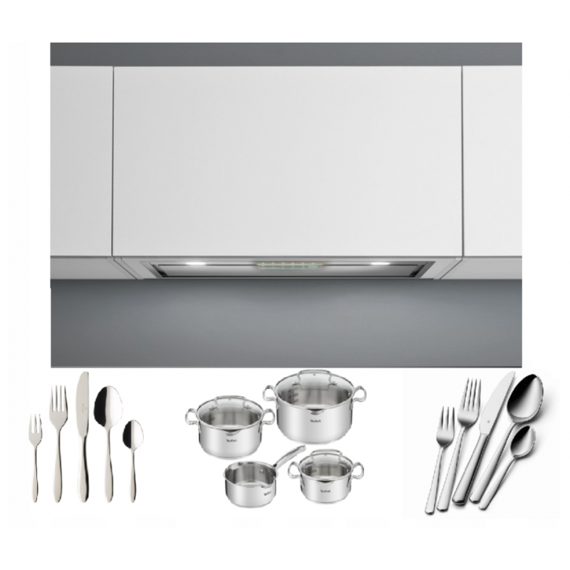 Falmec Grupa Silnikowa Touch Vision Design 70 inox do zabudowy 5letnia gwarancja + gratis filtr węglowy + sztućce/garnki