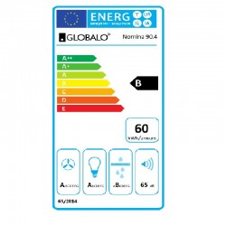 Okap przyścienny Globalo Nomina 90.4 Sensor White