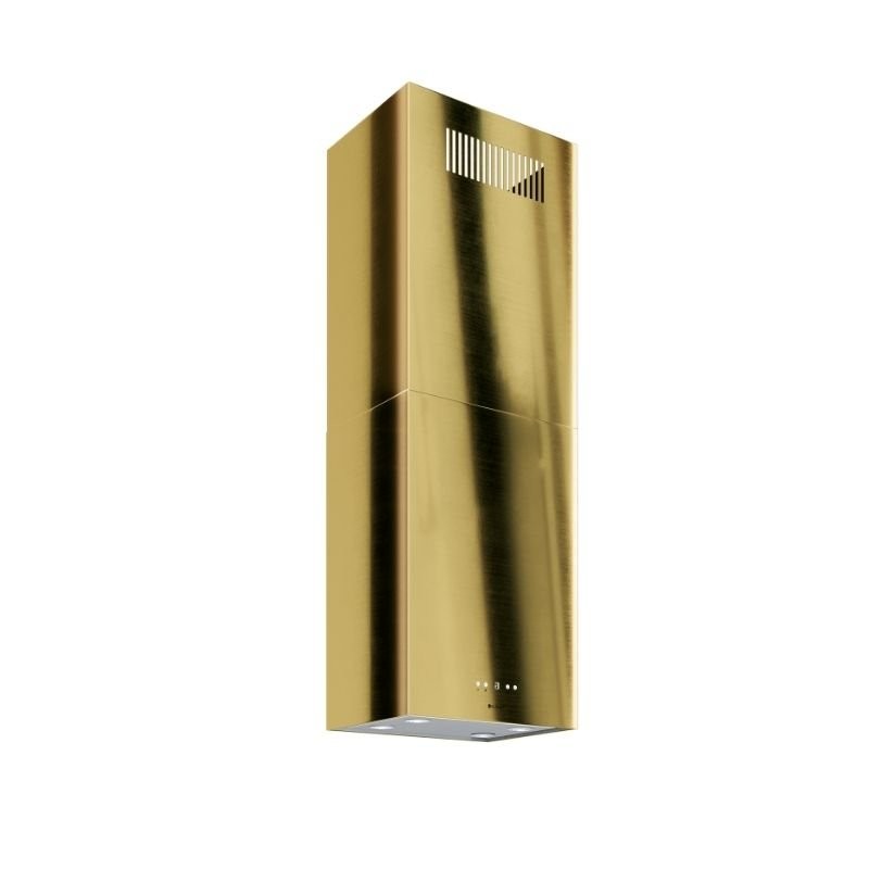 Okap wyspowy Globalo Toredo Isola 40.5 Light Gold