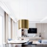 Okap wyspowy Globalo Arenoflow 39.3 Light Gold