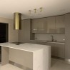 Okap wyspowy Globalo Cylindro Isola 39.6 Light Gold