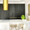 Okap wyspowy Globalo Cylindro Isola 39.6 Gold