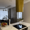 Okap wyspowy Globalo Cylindro Isola 39.6 Gold