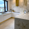 Okap wyspowy Globalo Cylindro Isola 39.6 Gold