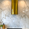 Okap wyspowy Globalo Cylindro Isola 39.6 Gold