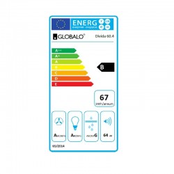 Okap przyścienny Globalo Divida 60.4 Sensor