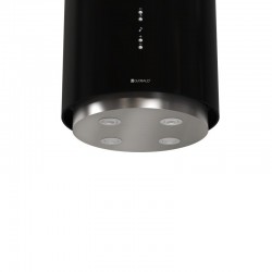 Okap wyspowy Globalo Asterio Isola 39.1 Black