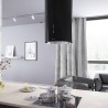 Okap wyspowy Globalo Asterio Isola 39.1 Black
