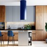 Okap wyspowy Globalo Asterio Isola 39.1 Blue