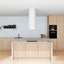 Okap wyspowy Globalo Heweno Isola 39.1 White