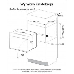 Piekarnik do zabudowy Samsung NV7B5745PAK