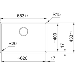 Zlewozmywak Maris MRG 110-62