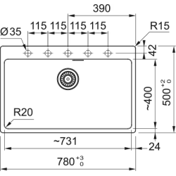 Zlewozmywak Maris MRG 610-73 FTL