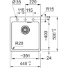 Zlewozmywak Maris MRG 610-39 FTL