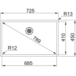 Zlewozmywak Box BXX 210/110-68