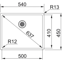 Zlewozmywak Box BXX 210/110-50