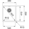 Zlewozmywak Box BXX 210/110-34