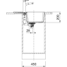 Zlewozmywak Centro CNG 611-62 TL