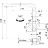 Bateria kuchenna Mythos pull-out