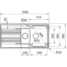 Zlewozmywak Smart SRX 651-100