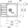 Zlewozmywak Spark SKN 611-63