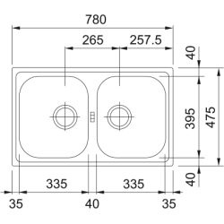 Zlewozmywak Euroform EFN 620-34-34