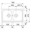 Zlewozmywak Euroform EFN 620-34-34