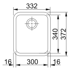 Zlewozmywak Galassia GAX 110-30