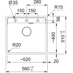 Zlewozmywak Maris MRG 610-52