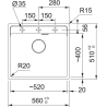 Zlewozmywak Maris MRG 610-52