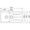 Zlewozmywak Basis BFG 651-97