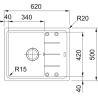 Zlewozmywak Basis BFG 611-62