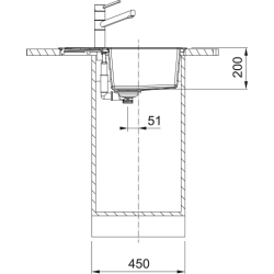 Zlewozmywak Sirius 2.0 S2D 611-62