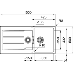 Zlewozmywak Sirius 2.0 S2D 651-100