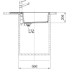 Zlewozmywak Sirius 2.0 Slim S2D 611-78 XL