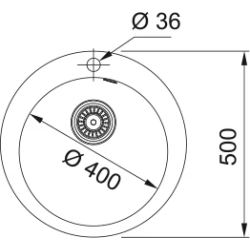 Zlewozmywak Solo SOD 610-50