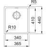 Zlewozmywak Sirius SID 110-34