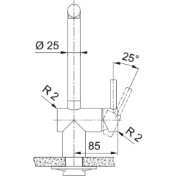 Bateria kuchenna Atlas Neo pull-out window