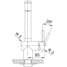 Bateria kuchenna Atlas Neo pull-out spray