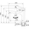 Bateria kuchenna Centro pull-out