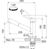 Bateria kuchenna Orbit pull-out