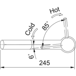 Bateria kuchenna Orbit pull-out