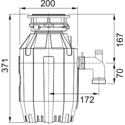 Zarządzanie odpadami Turbo Elite TE-75