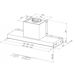 Faber In-Nova Comfort inox do zabudowy